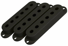 GT ST-Style Single Coil Pickup Covers in Black (Pk-3)