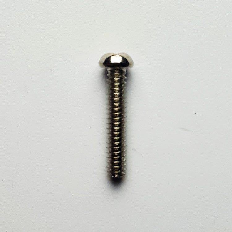 GT Machined Screws with Round Head in Nickel Finish - 3.3mm x 18mm (Pk-10)