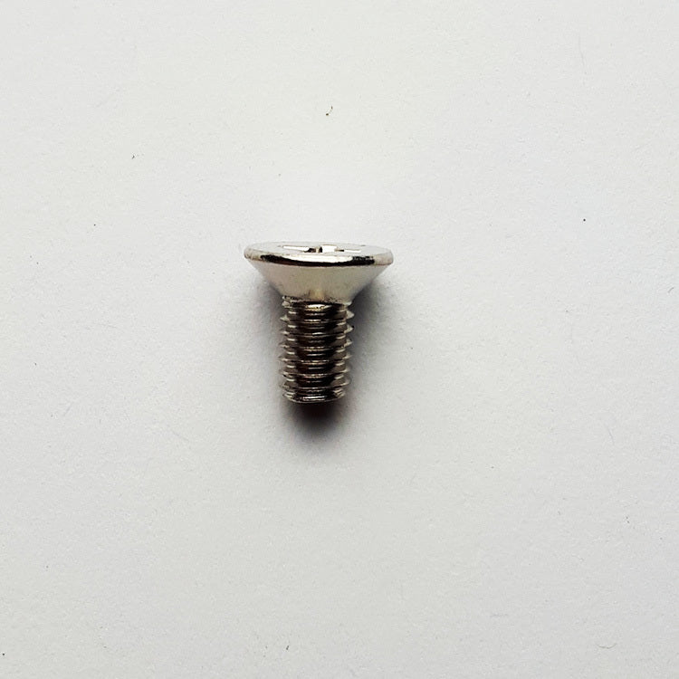 GT Machined Screws with Flat Head in Chrome Finish - 3.8mm x 5.5mm (Pk-10)