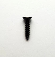 GT Wood Screws with Flat Head in Black Finish - 2mm x 8.5mm (Pk-10)