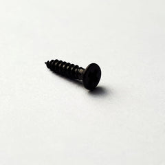 GT Wood Screws with Flat Head in Black Finish - 2mm x 8.5mm (Pk-10)