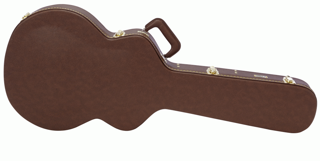 Gator GW-335-BROWN Deluxe Wood Guitar Case