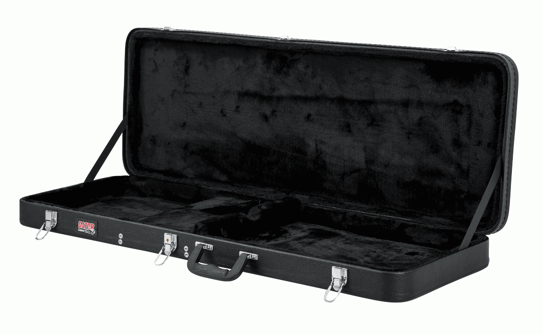 Gator GWE-ELEC-WIDE Hardshell Wood Prs Case