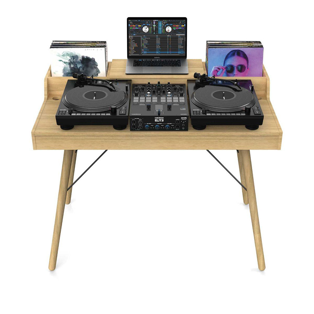 Glorious VINTAGE-STATION DJ Table and Studio Workstation