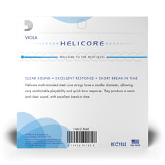 D'Addario Helicore Viola String Set, Medium Scale, Medium Tension