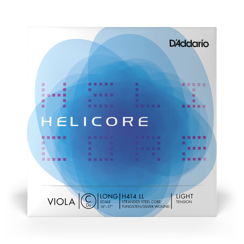 D'Addario Helicore Viola Single C String, Long Scale, Light Tension
