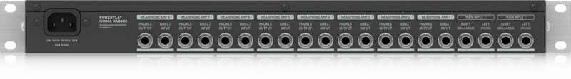 Behringer Powerplay Pro-8 HA8000 Amplifier