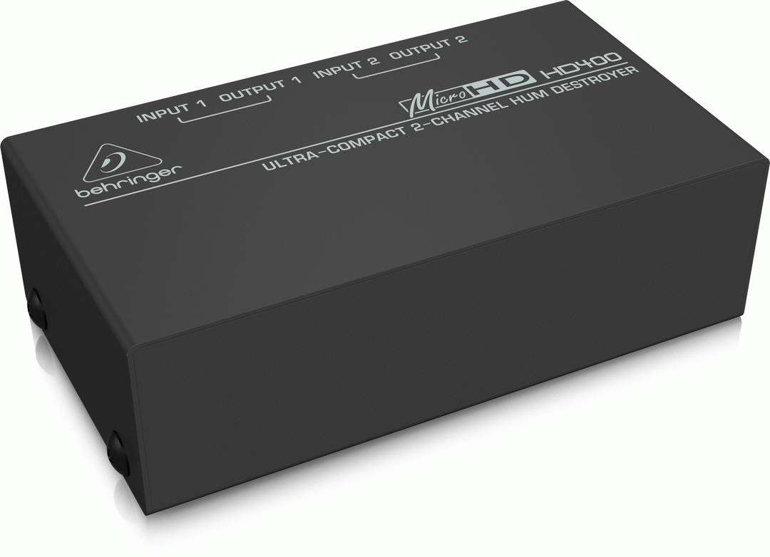 Behringer MICROHD HD400 Hum Destroyer