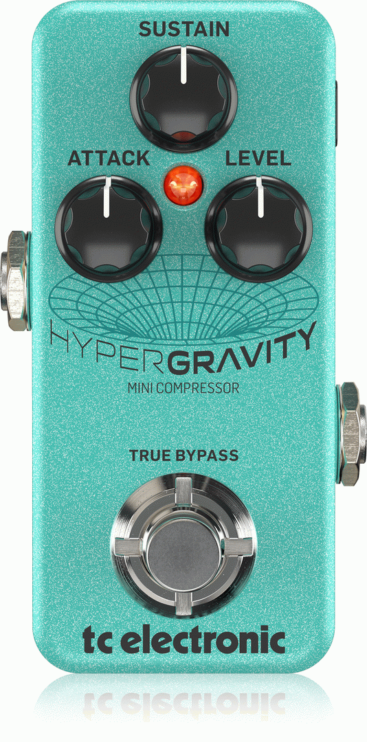 THE TC ELECTRONIC HYPERGRAVITY MINI COMPRESSOR