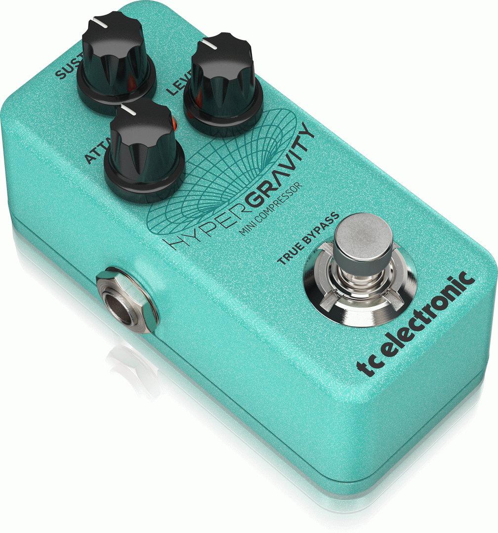 THE TC ELECTRONIC HYPERGRAVITY MINI COMPRESSOR