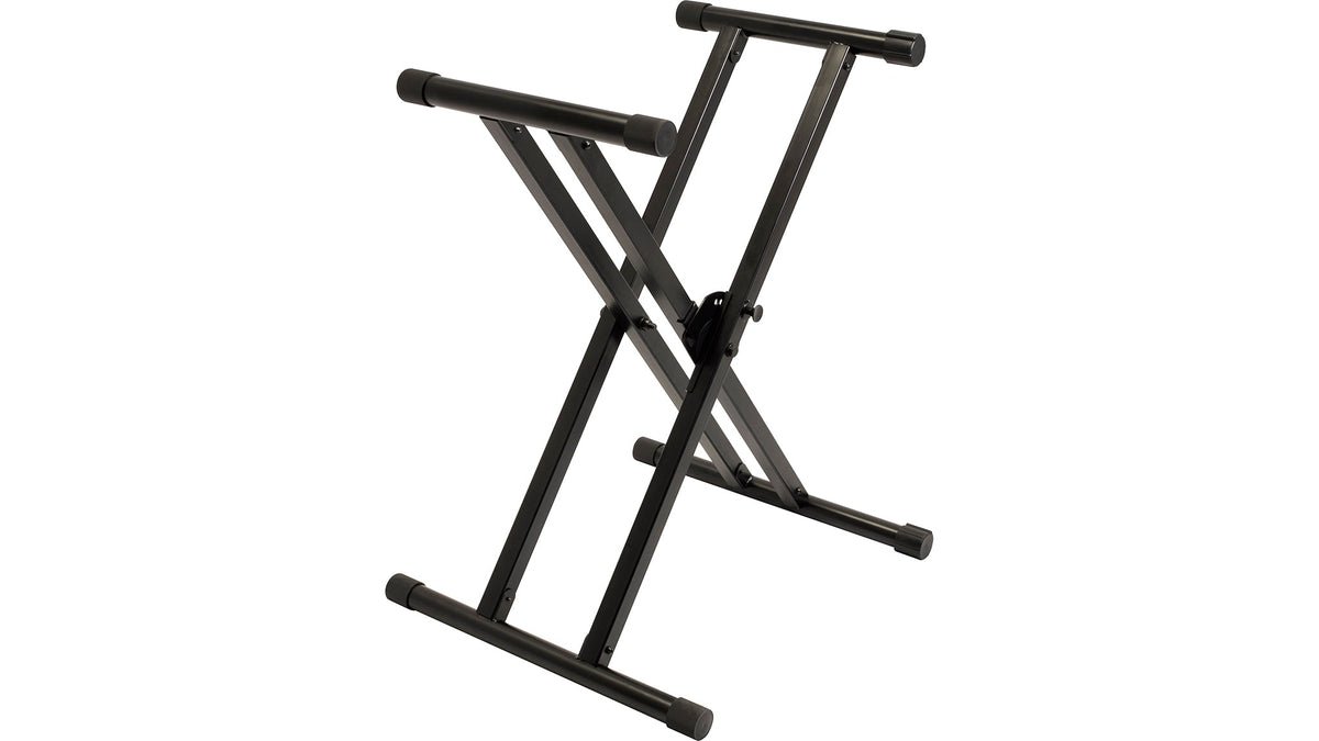 Ultimate Support IQ-X-3000 Double-braced X-style Keyboard Stand with Memory Lock System - Load Capacity: 300 lbs.
