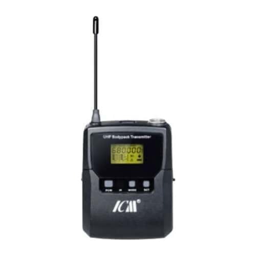 ICM IU-1018A Single Channel Wireless Microphone System - 1 Bodypack Transmitter