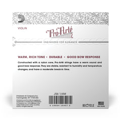 D'Addario Pro-Arte Violin String Set, 1/4 Scale, Medium Tension