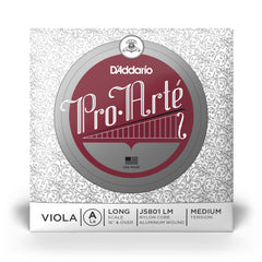 D'Addario Pro-Arte Viola Single A String, Long Scale, Medium Tension