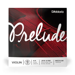 D'Addario Prelude Violin Single G String, 4/4 Scale, Medium Tension