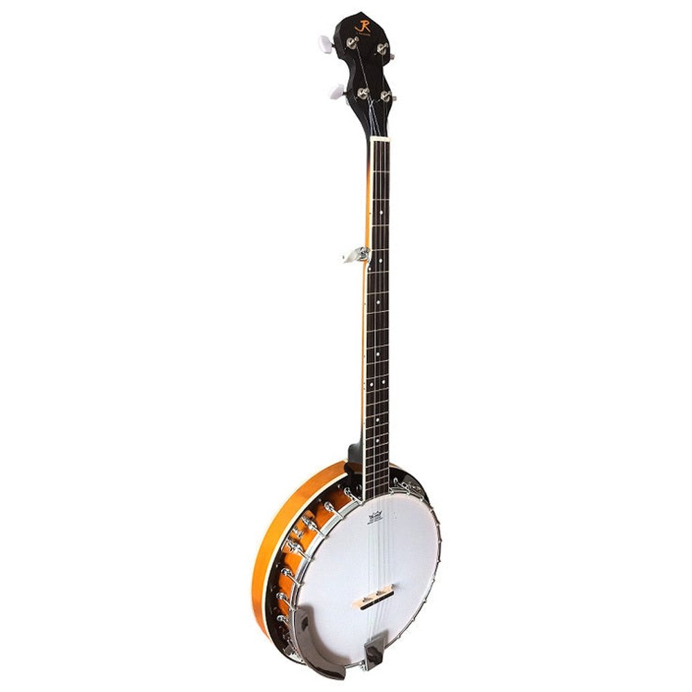 J.Reynolds 5-String Deluxe Banjo with Resonator in Tobacco Burst Gloss