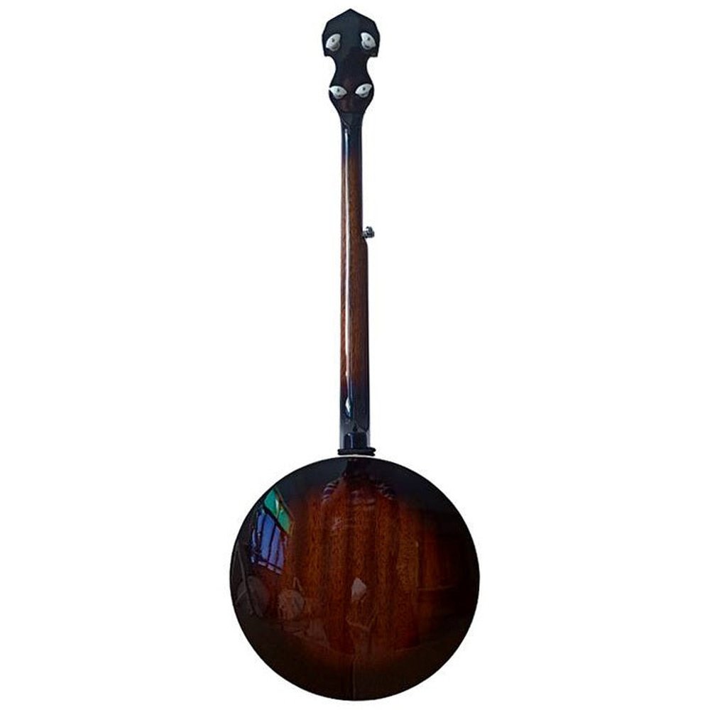 J.Reynolds 5-String Deluxe Banjo with Resonator in Tobacco Burst Gloss