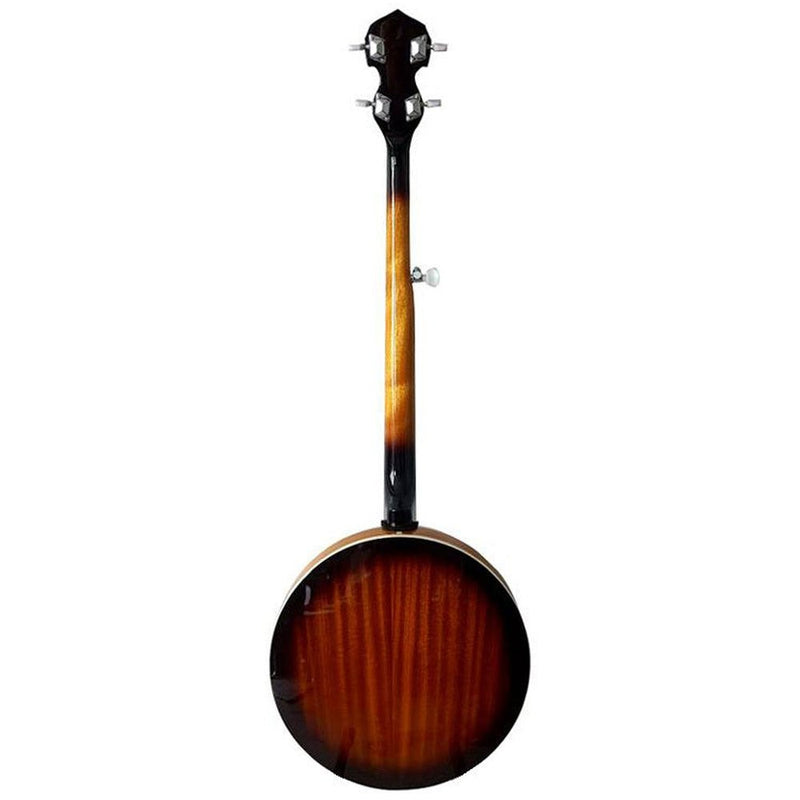 J.Reynolds 5-String Banjo with Resonator in 2-Tone Sunburst Gloss