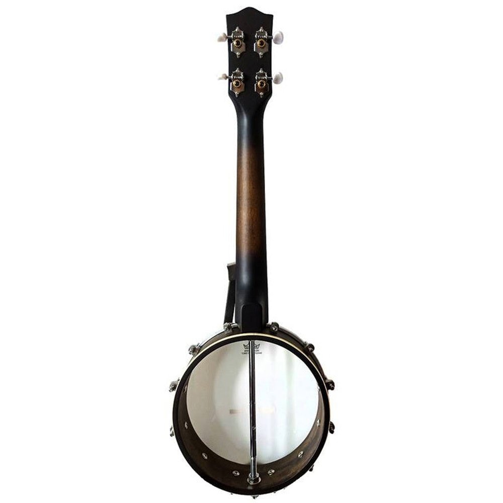 J.Reynolds Concert Banjo Ukulele with Open Back in Tobacco Burst Matte
