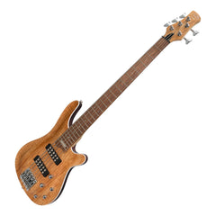 J&D Luthiers '20 Series' 5-String Contemporary Active Electric Bass Guitar (Natural Satin)