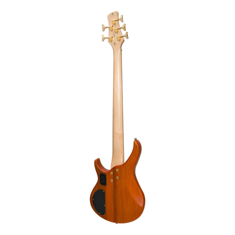 J&D Luthiers '21 Series' 5-String Contemporary Active Electric Bass Guitar (Natural Satin)