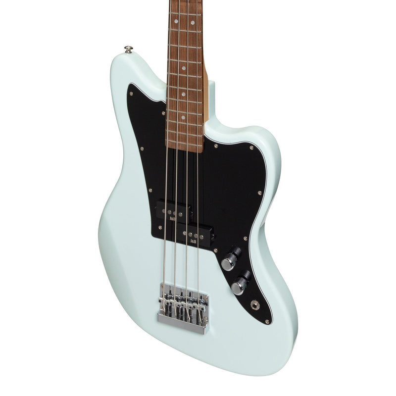 J&D Luthiers 4-String JM-Style Electric Bass Guitar (Light Blue)