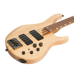 J&D Luthiers '48 Series' 4-String Contemporary Active Electric Bass Guitar (Natural Satin)