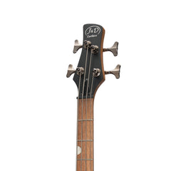 J&D Luthiers '48 Series' 4-String Contemporary Active Electric Bass Guitar (Natural Satin)