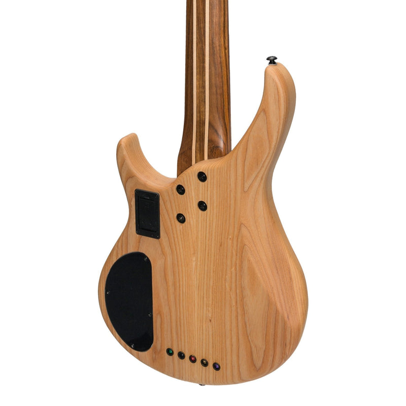 J&D Luthiers '48 Series' 5-String Contemporary Active Electric Bass Guitar (Natural Satin)