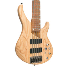 J&D Luthiers '48 Series' 5-String Contemporary Active Electric Bass Guitar (Natural Satin)