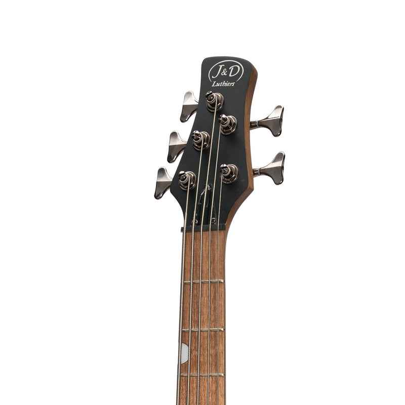 J&D Luthiers '48 Series' 5-String Contemporary Active Electric Bass Guitar (Natural Satin)