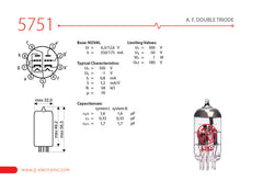 JJ Electronic 5751 Preamplifying Tube