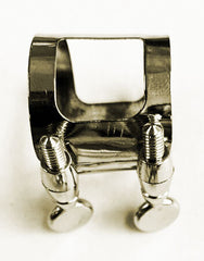 J.Michael Metal Clarinet Ligature in Chrome Finish