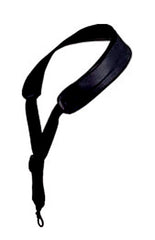 J.Michael Padded Saxophone Strap in Black