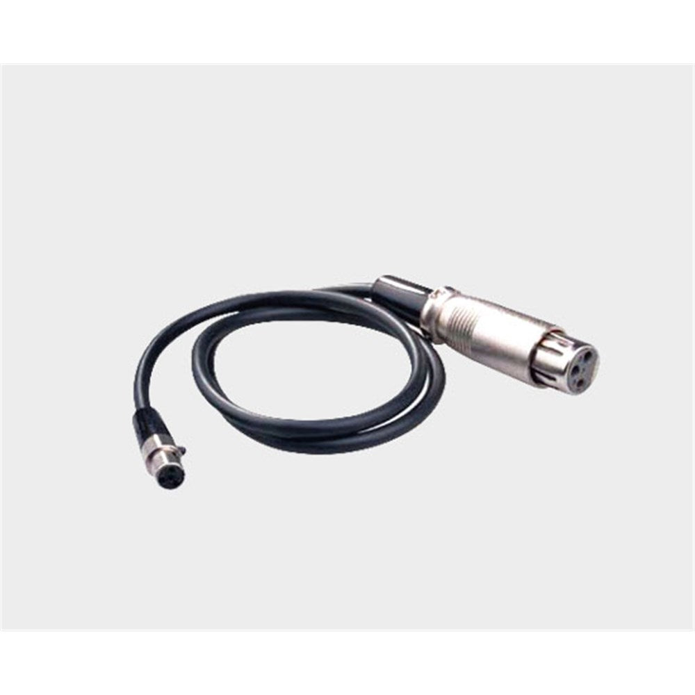 JTS MX2X50 4-pin mini XLR to 3-pin Female XLR for PS500 to belt pack TX 50cm