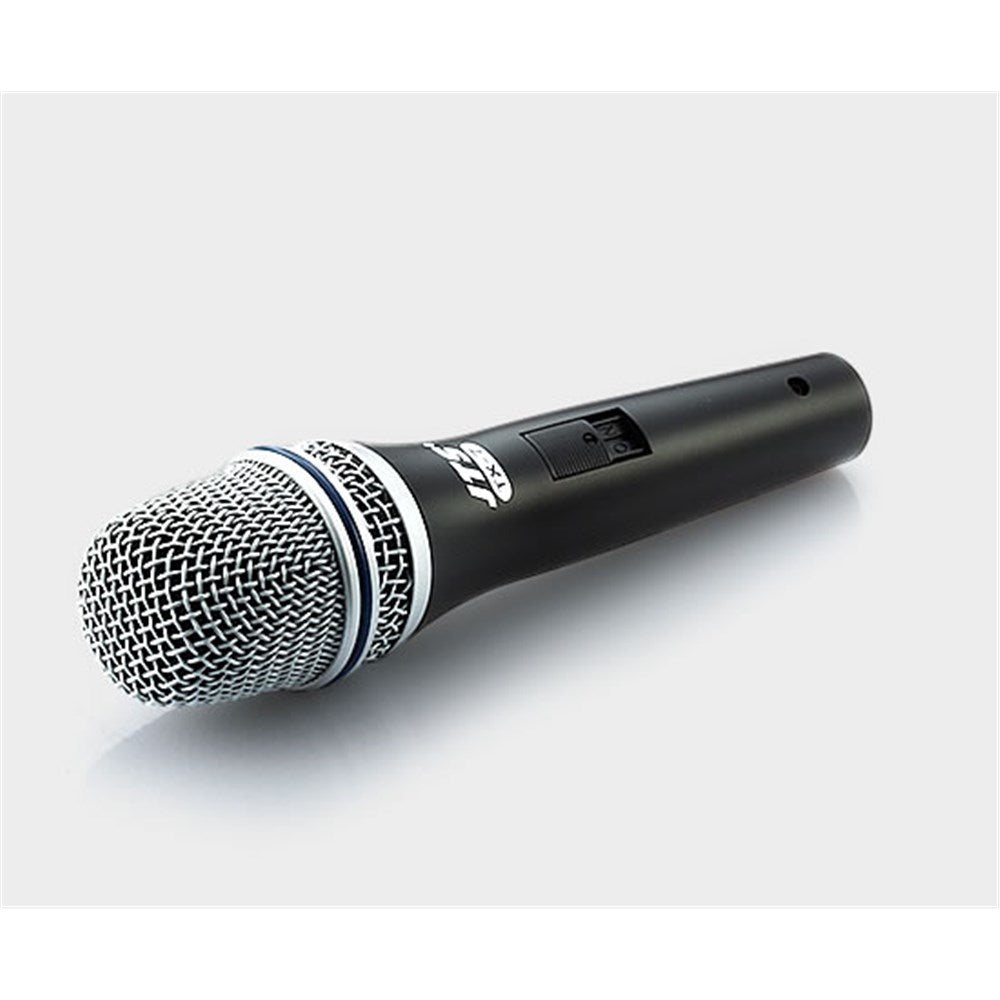 JTS TX7 Microphone for vocal and instruments, dynamic, cardioid with switch includes XLR cable