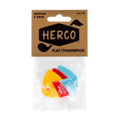 HERCO Flat Thumb Pick Players Pack. JPHE112
