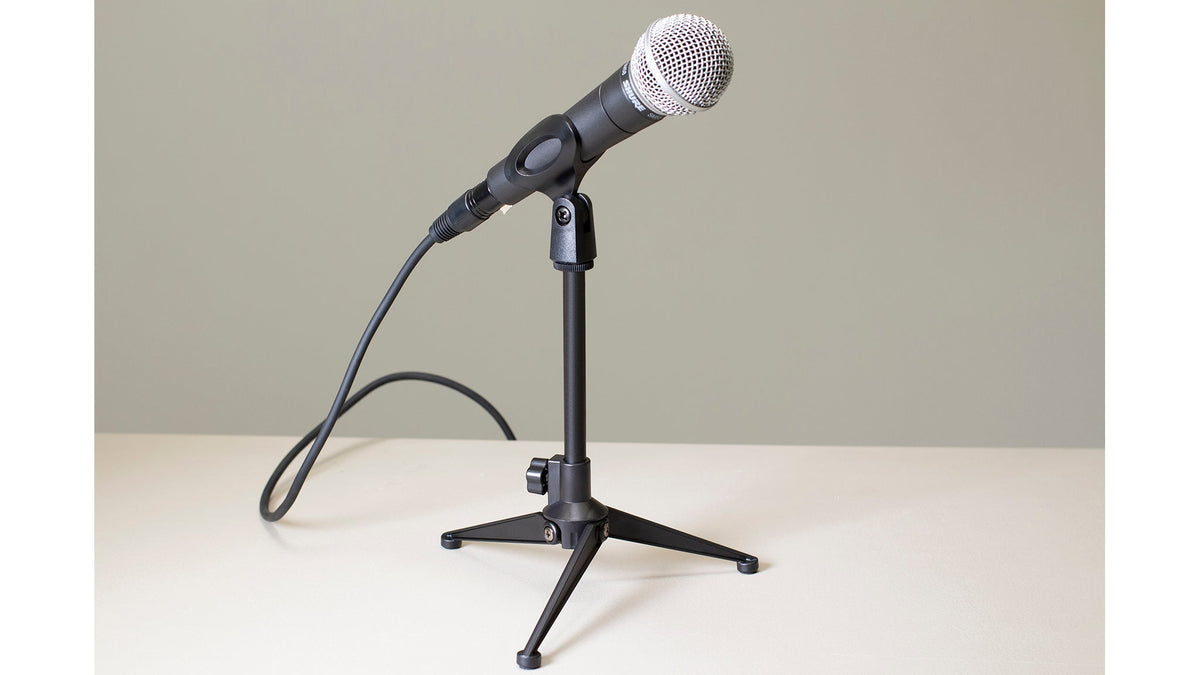 JamStands JS-MMS1 JamStands Mini Tripod Table-Top Mic Stand/Mic Clip