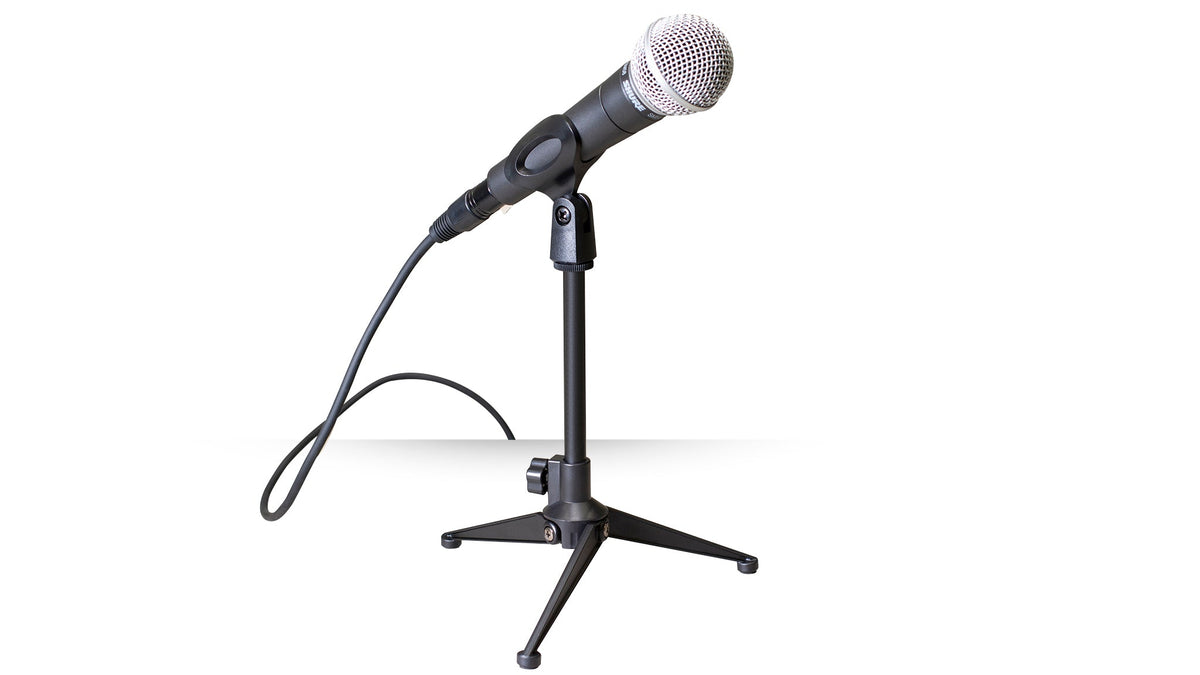 JamStands JS-MMS1 JamStands Mini Tripod Table-Top Mic Stand/Mic Clip
