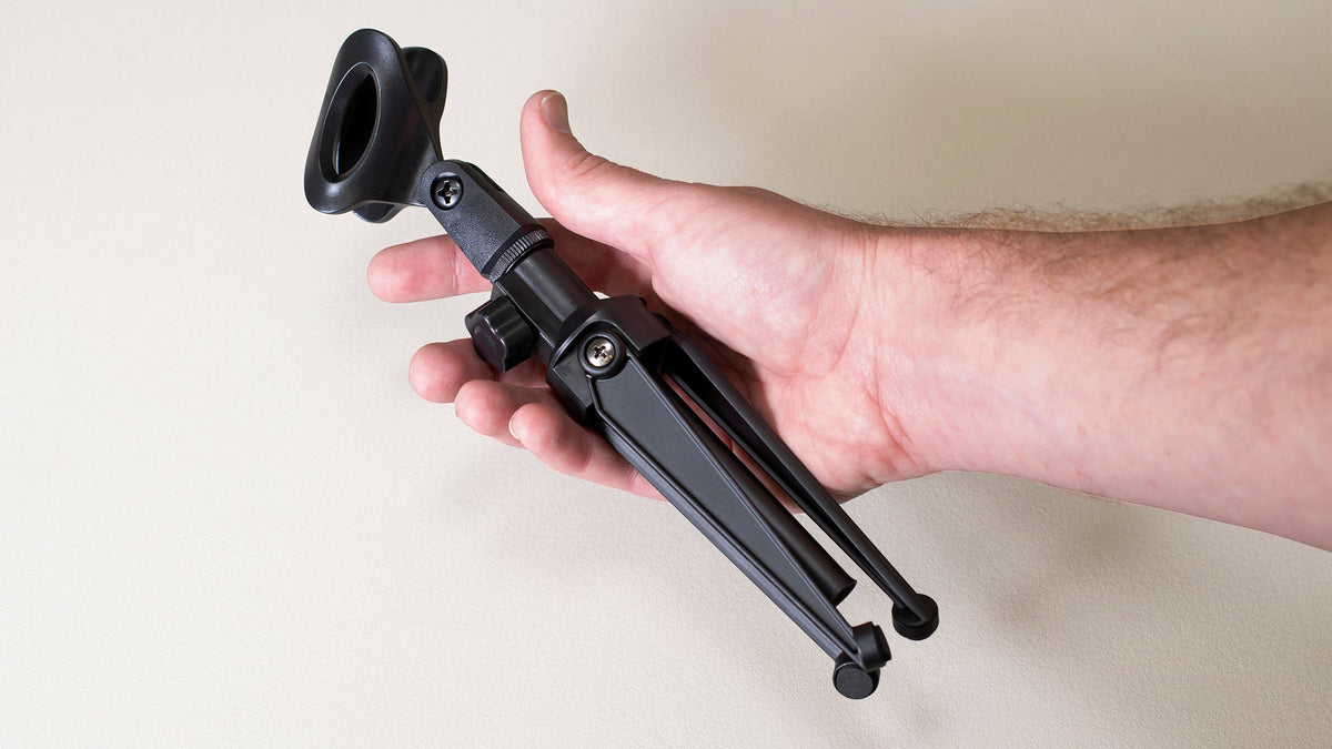 JamStands JS-MMS1 JamStands Mini Tripod Table-Top Mic Stand/Mic Clip