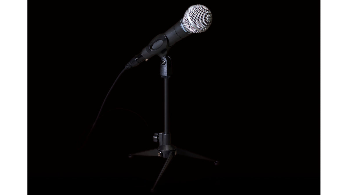 JamStands JS-MMS1 JamStands Mini Tripod Table-Top Mic Stand/Mic Clip