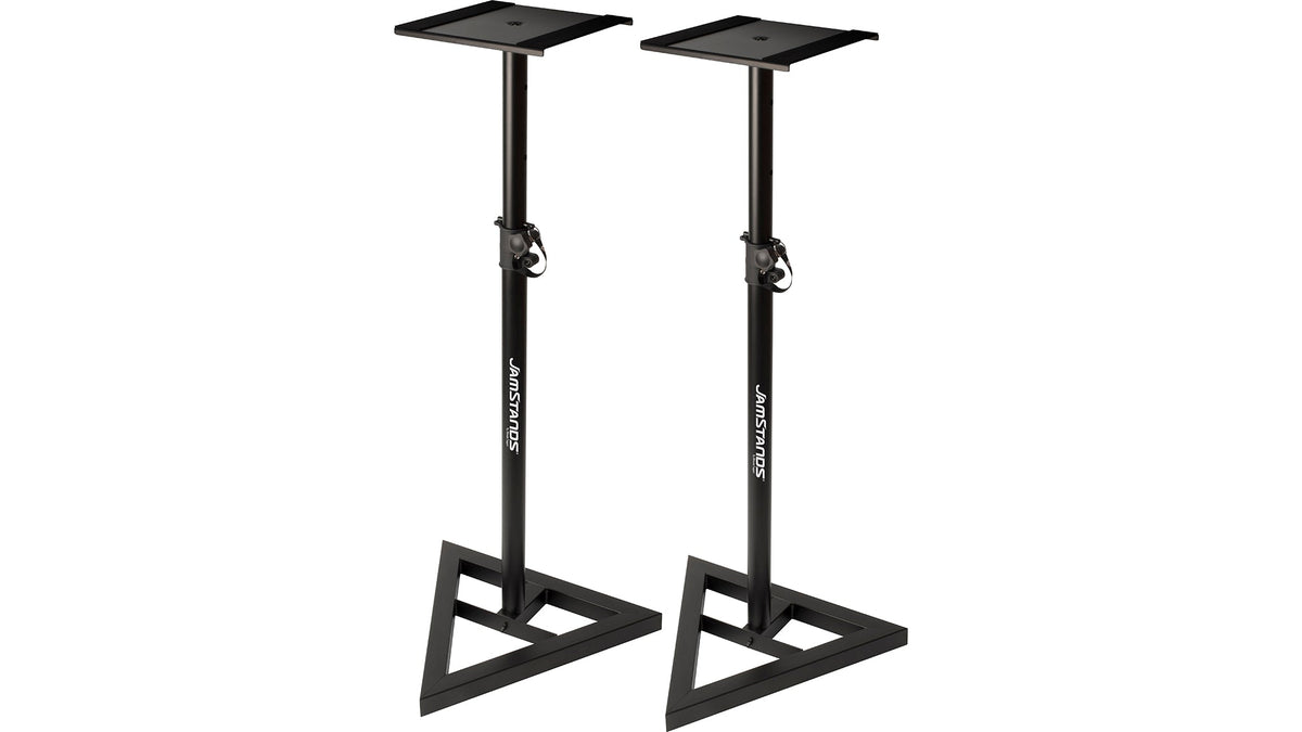 JamStands JS-MS70 JamStands Adjustable Monitor Stand PAIR, Black (SOLD AS PAIR)