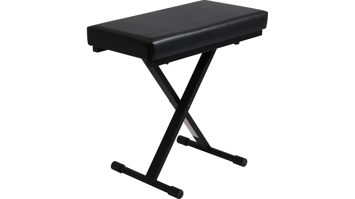 JamStands JS-XB100-B JamStands® Series Extra Capacity (300 LBS.) Keyboard Bench (Black)