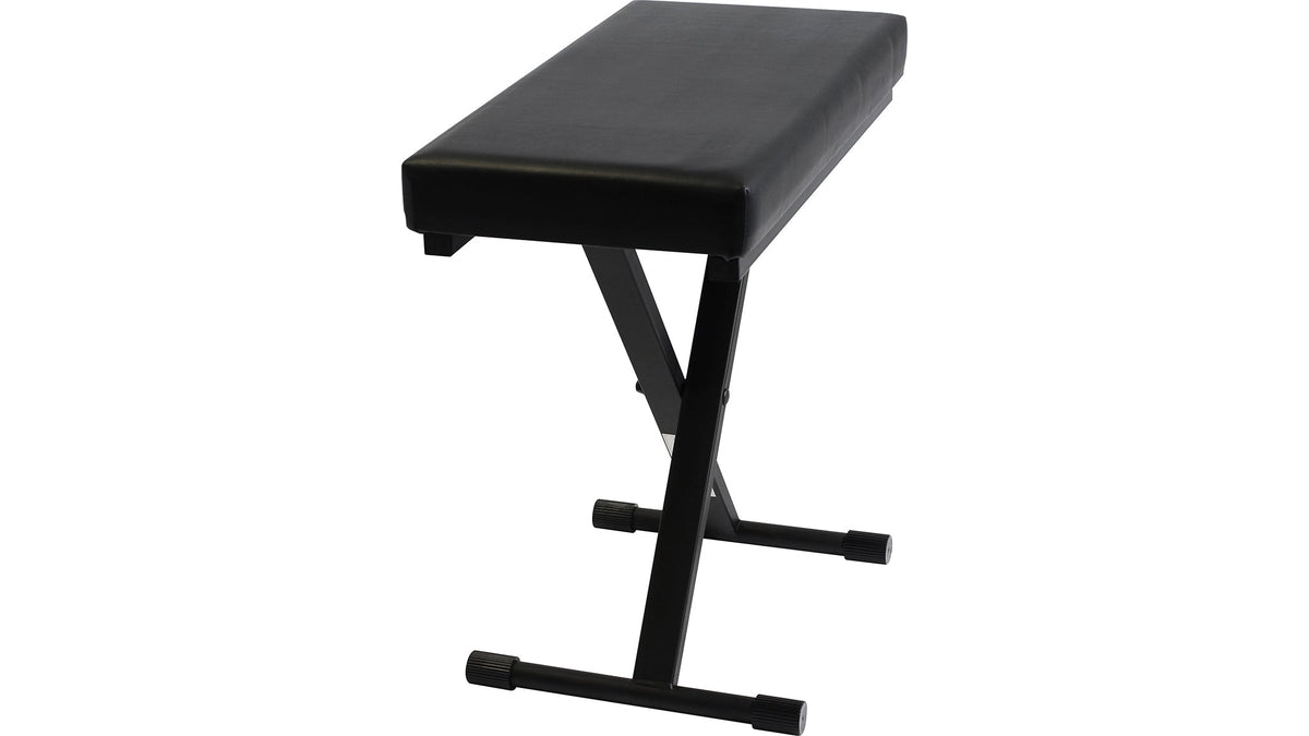 JamStands JS-XB100-B JamStands® Series Extra Capacity (300 LBS.) Keyboard Bench (Black)