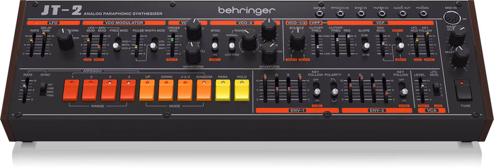 Behringer JT-2 Euro Rack Paraphonic Synthesiser