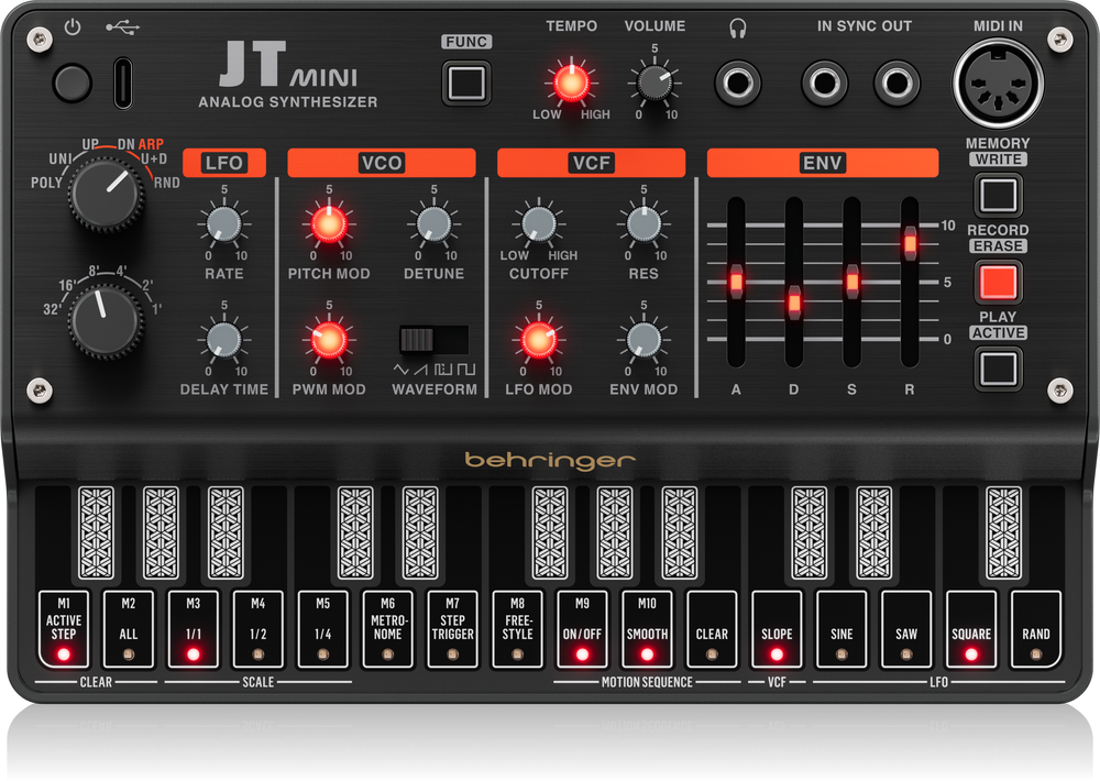 Behringer JT MINI analogue Polyphonic Synthesizer