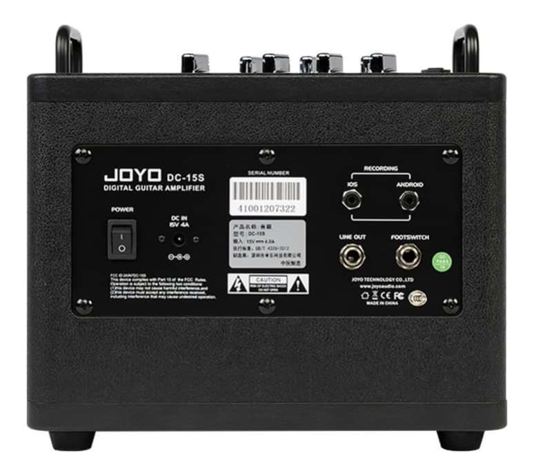 JOYO DC-15S Battery Powered Guitar Amplifier with Multi-Effects