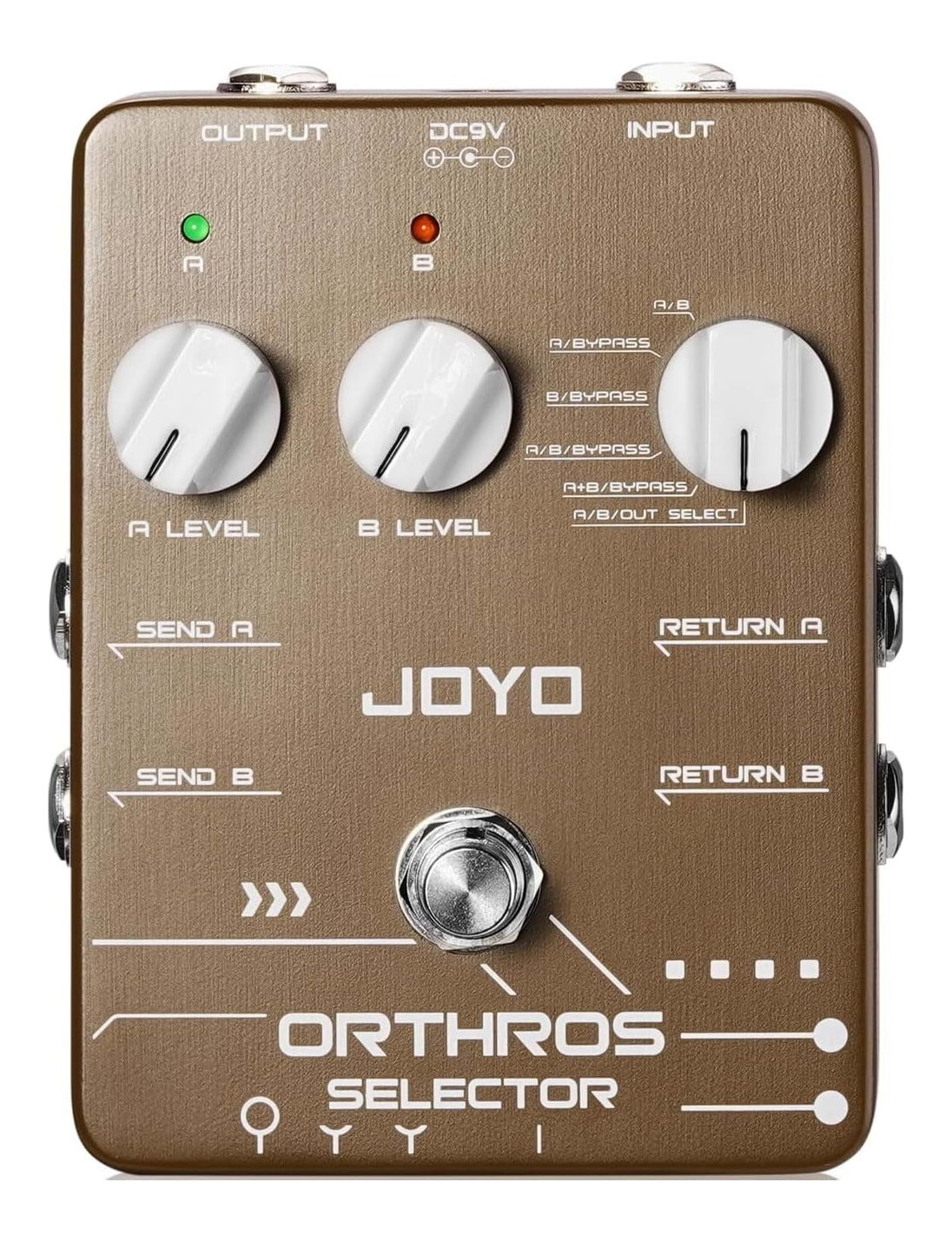 JOYO JF-24 Orthros Effect Loop Control Switch Pedal