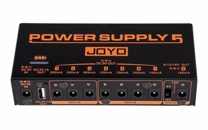 JOYO JP-05 Power Supply 5 - Rechargeable Battery Powered