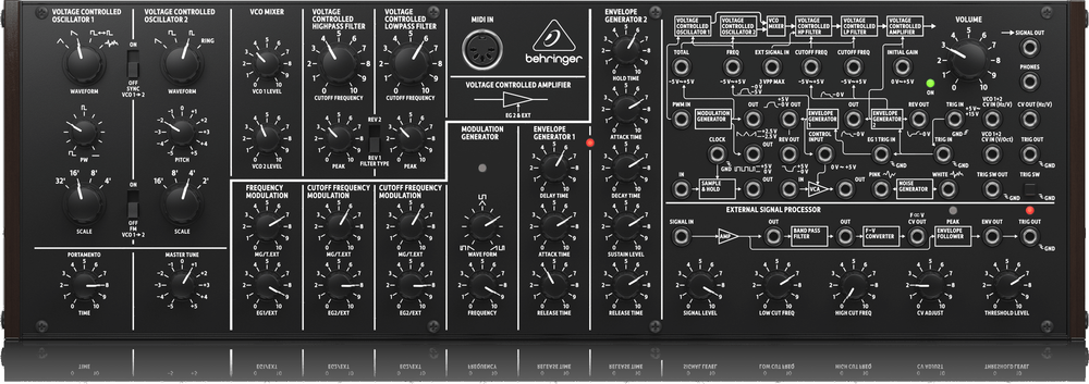 Behringer K-2 Mk II Analogue Semi Modular Synth